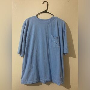 Joe Marlin Women’s T-Shirt Size XL Light Blue 100% Cotton‎ Short Sleeve Top Fish